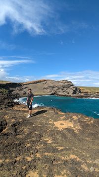 Papakōlea Beach von oben