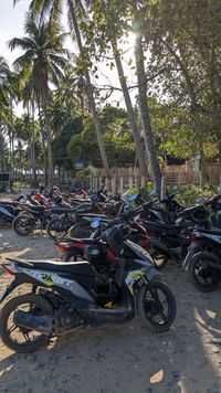 Parkplatz am Strand