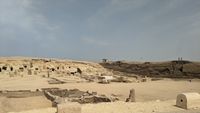 aktuelle Ausgrabung in Sakkara