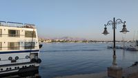 am Hafen in Luxor