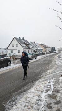 auf dem Weg zum Bahnhof