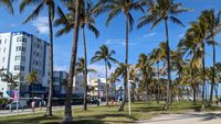 Miami Beach Boardwalk &amp; Ocean Drive